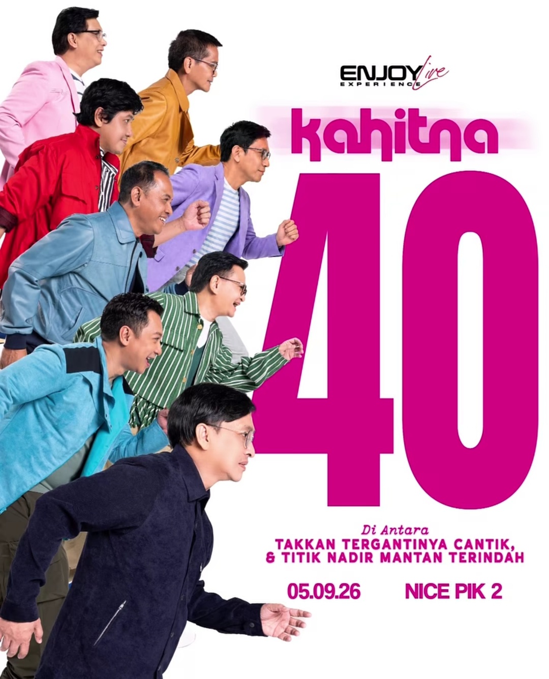 Denah venue 3D Kahitna 40 Tahun
